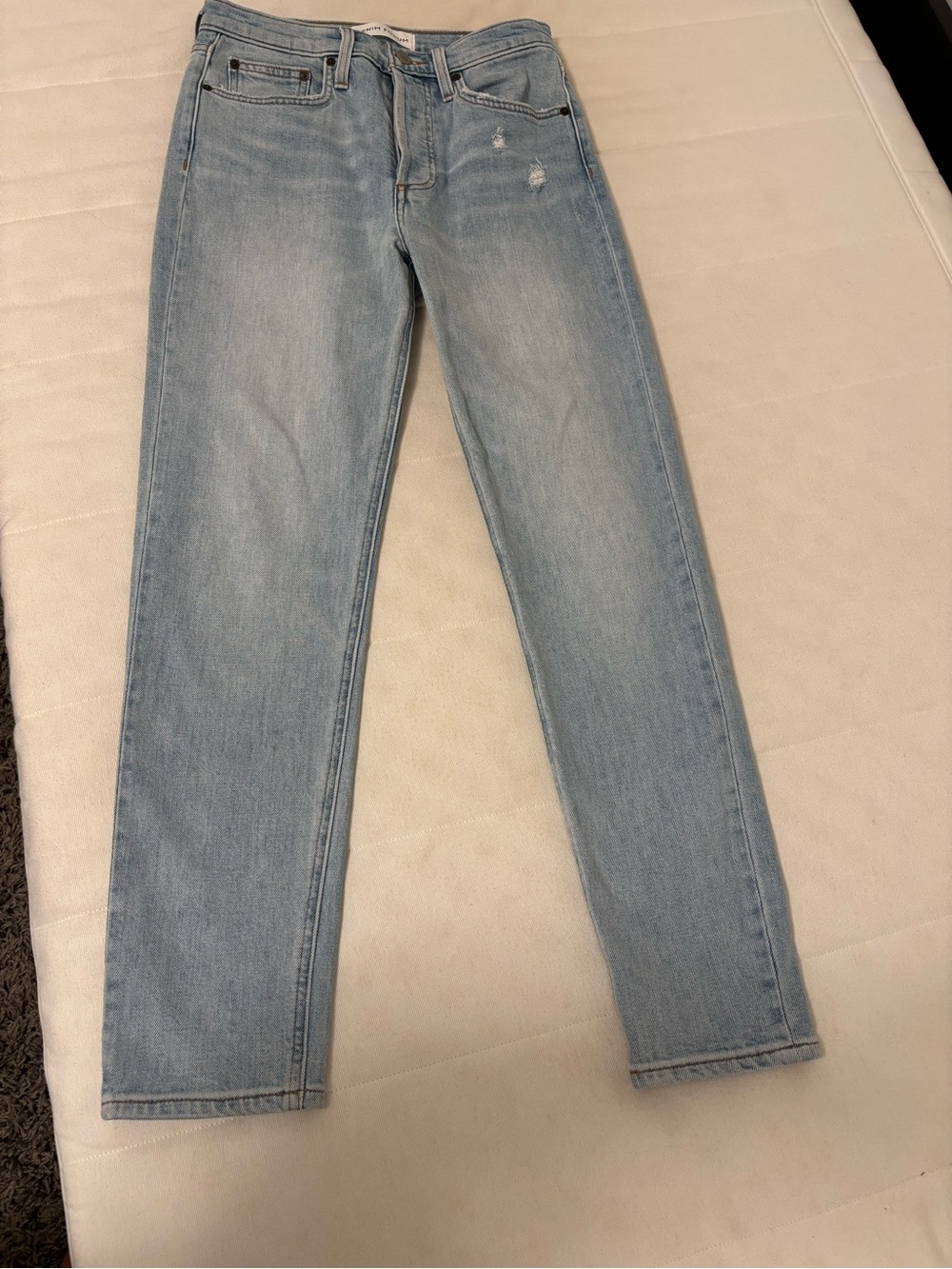 DENIM FORUM YOKO HIGH RISE SLIM JEANS
